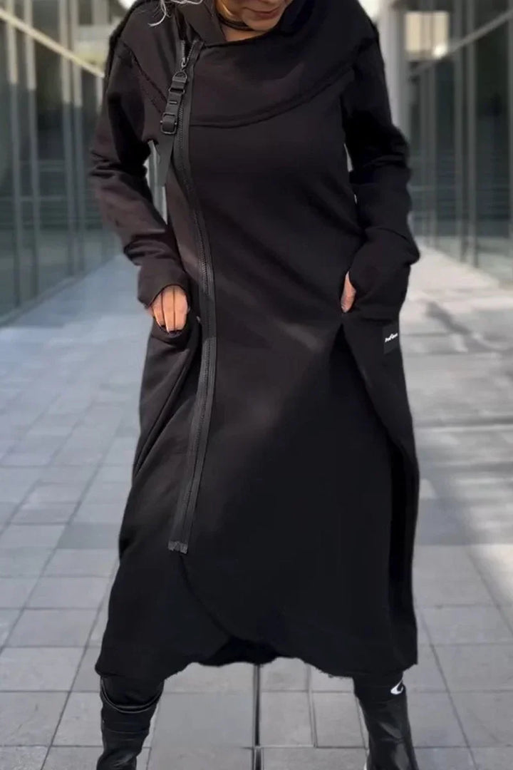 Selene™ | Cappotto lungo con cappuccio
