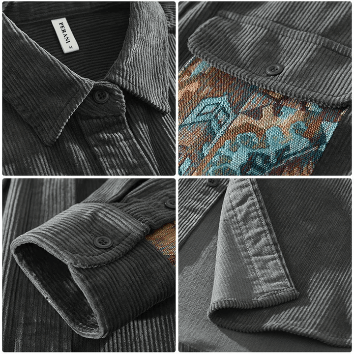 Luca™ | Camicia a coste elegante e confortevole