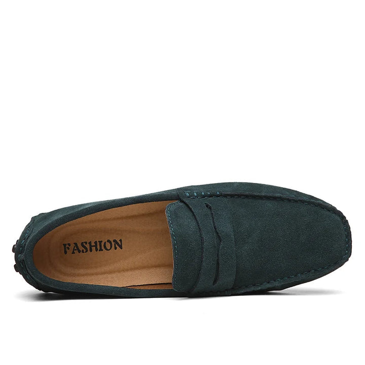Mocassini casual in suede