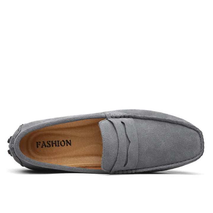 Mocassini casual in suede