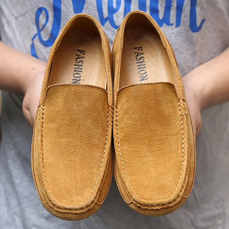Mocassini chic in suede di alta qualità