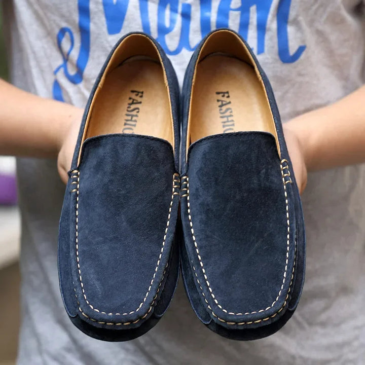 Mocassini chic in suede di alta qualità