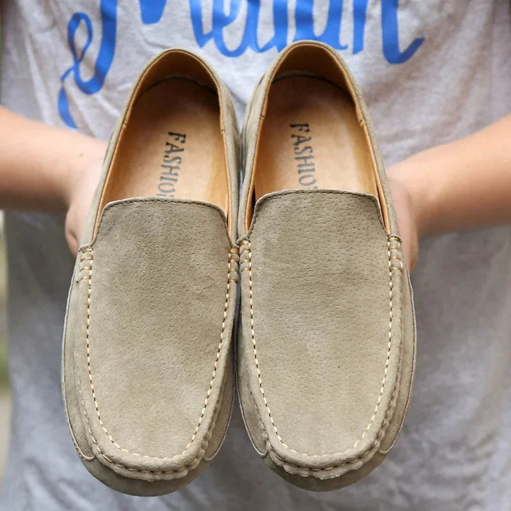 Mocassini chic in suede di alta qualità