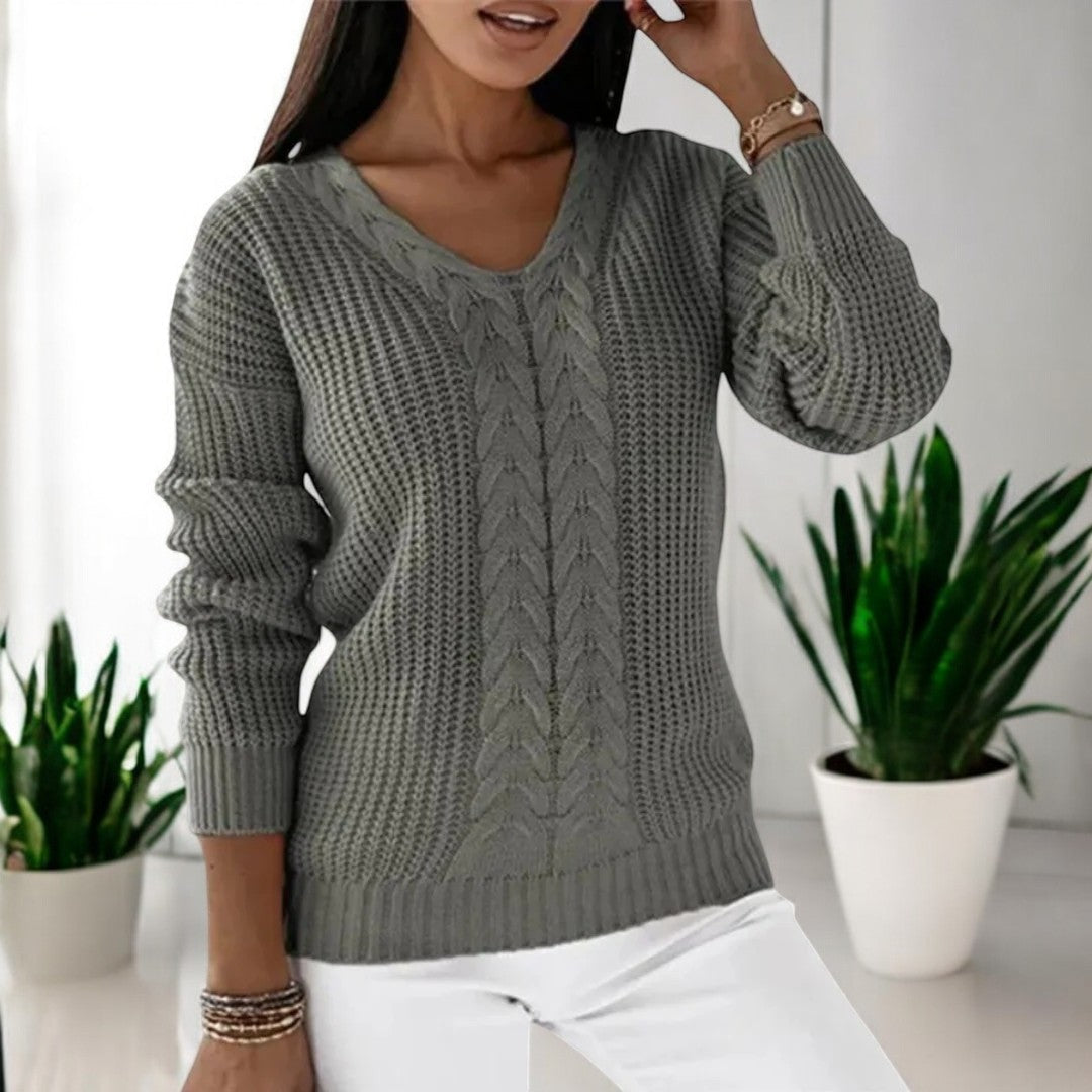Eldora™ | Maglione classico in maglia