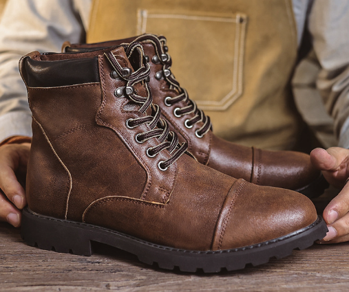 Colton™ | Stivali in pelle per uomo premium