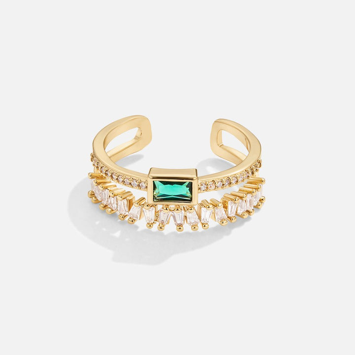 Bliss - Anello in cristallo sovrapposto