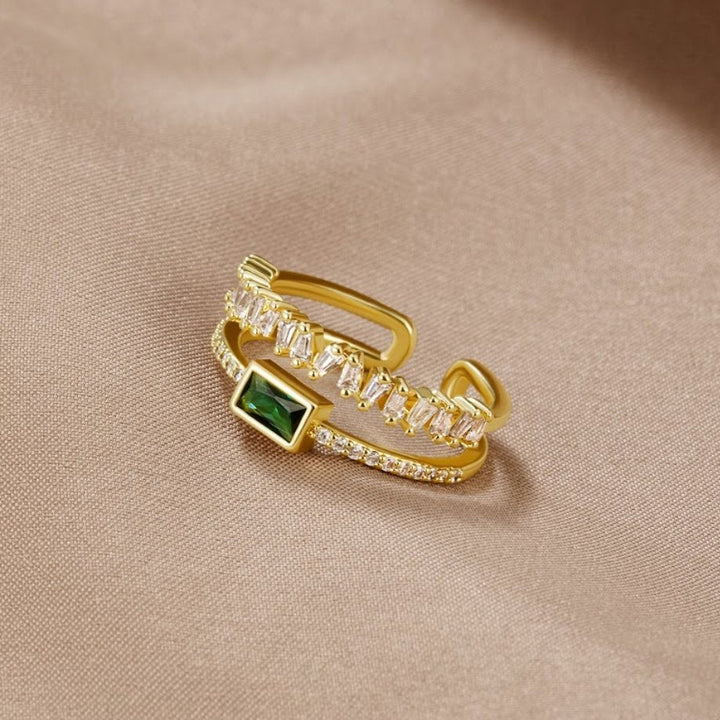 Bliss - Anello in cristallo sovrapposto