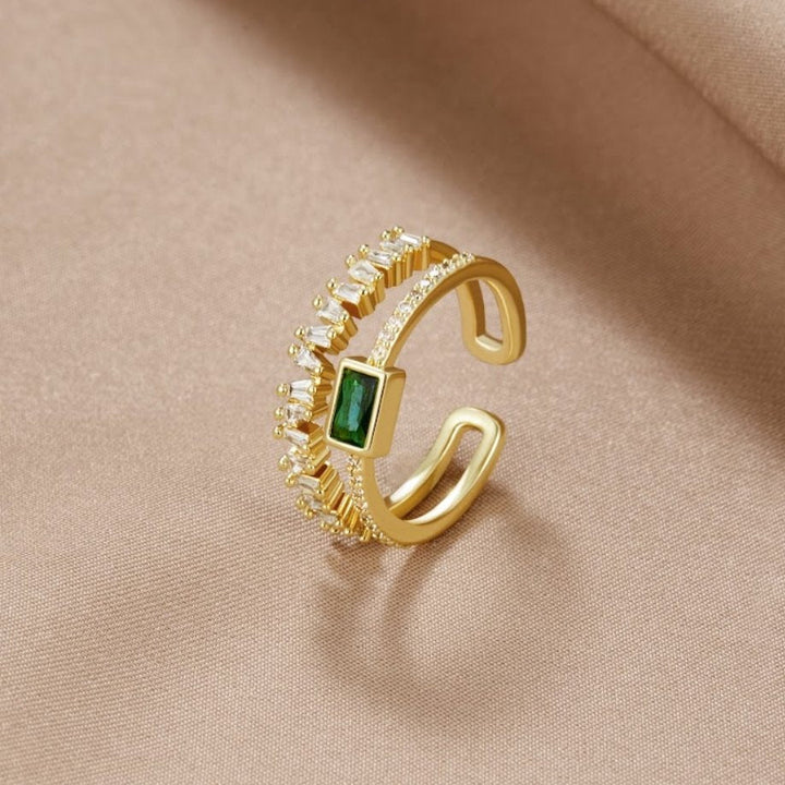 Bliss - Anello in cristallo sovrapposto