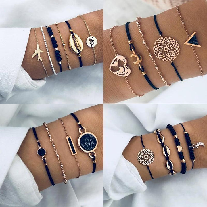 Joy - Pacchetto Premium di 5 Braccialetti Unici