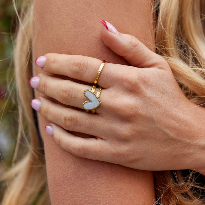 'Cuore Puro' Anello in Oro