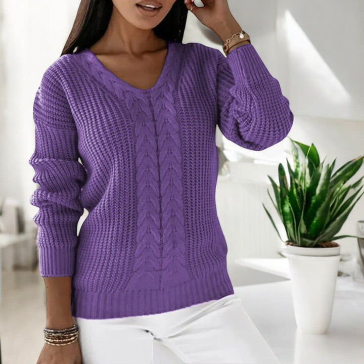 Eldora™ | Maglione classico in maglia