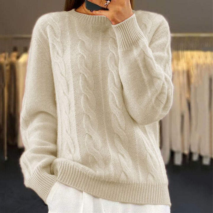 Ariane™ - Maglione torsadé in lana morbida