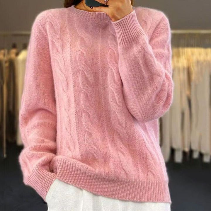 Ariane™ - Maglione torsadé in lana morbida