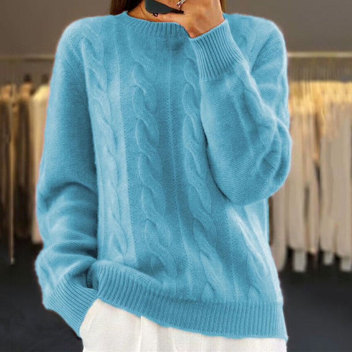 Ariane™ - Maglione torsadé in lana morbida