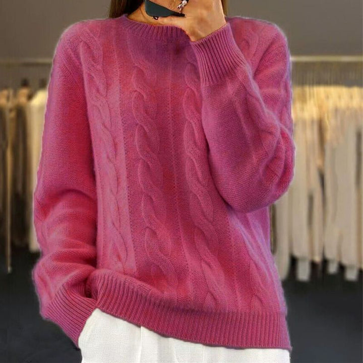 Ariane™ - Maglione torsadé in lana morbida
