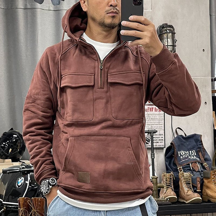Nolan™ | Felpa autunnale elegante con zip