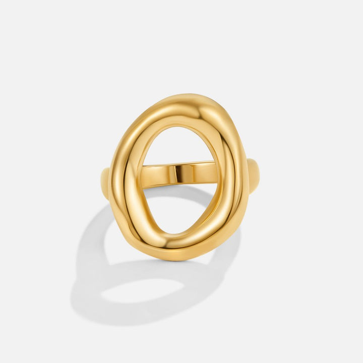 Anello in oro fuso Vina