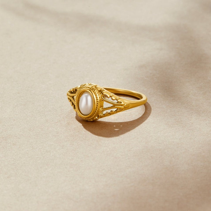 Royal - Anello vintage in perle