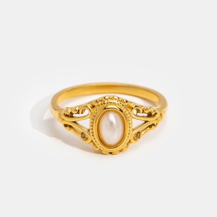 Royal - Anello vintage in perle