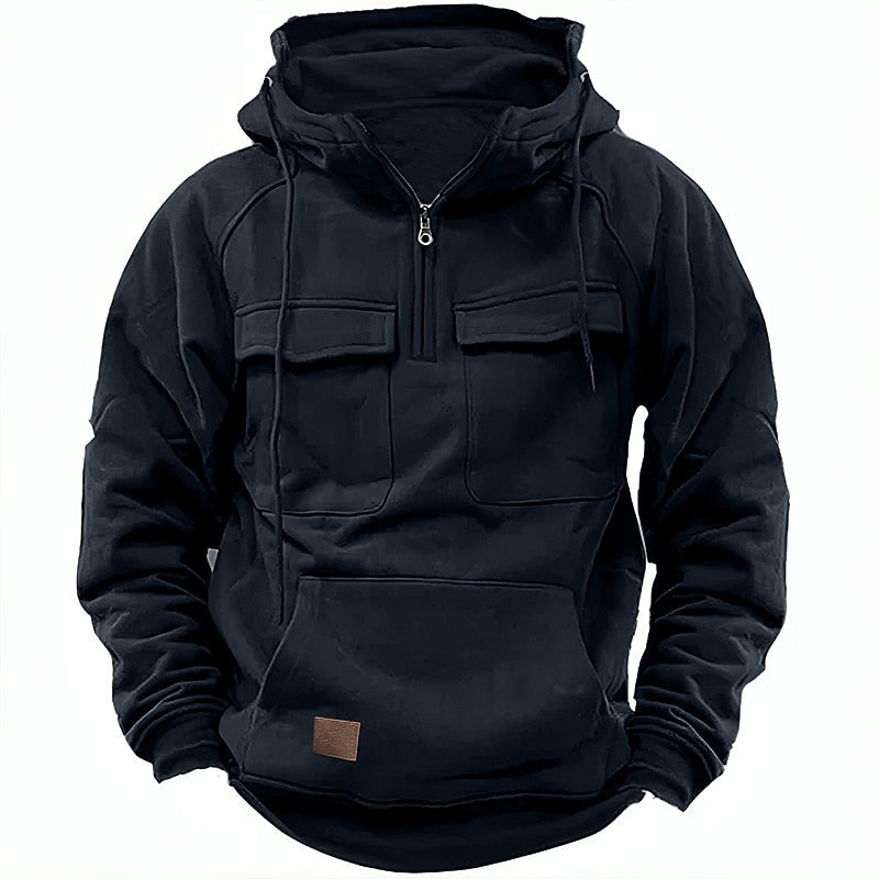 Nolan™ | Felpa autunnale elegante con zip