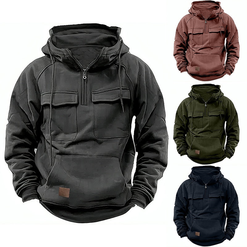 Nolan™ | Felpa autunnale elegante con zip