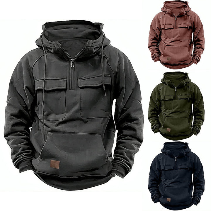 Nolan™ | Felpa autunnale elegante con zip